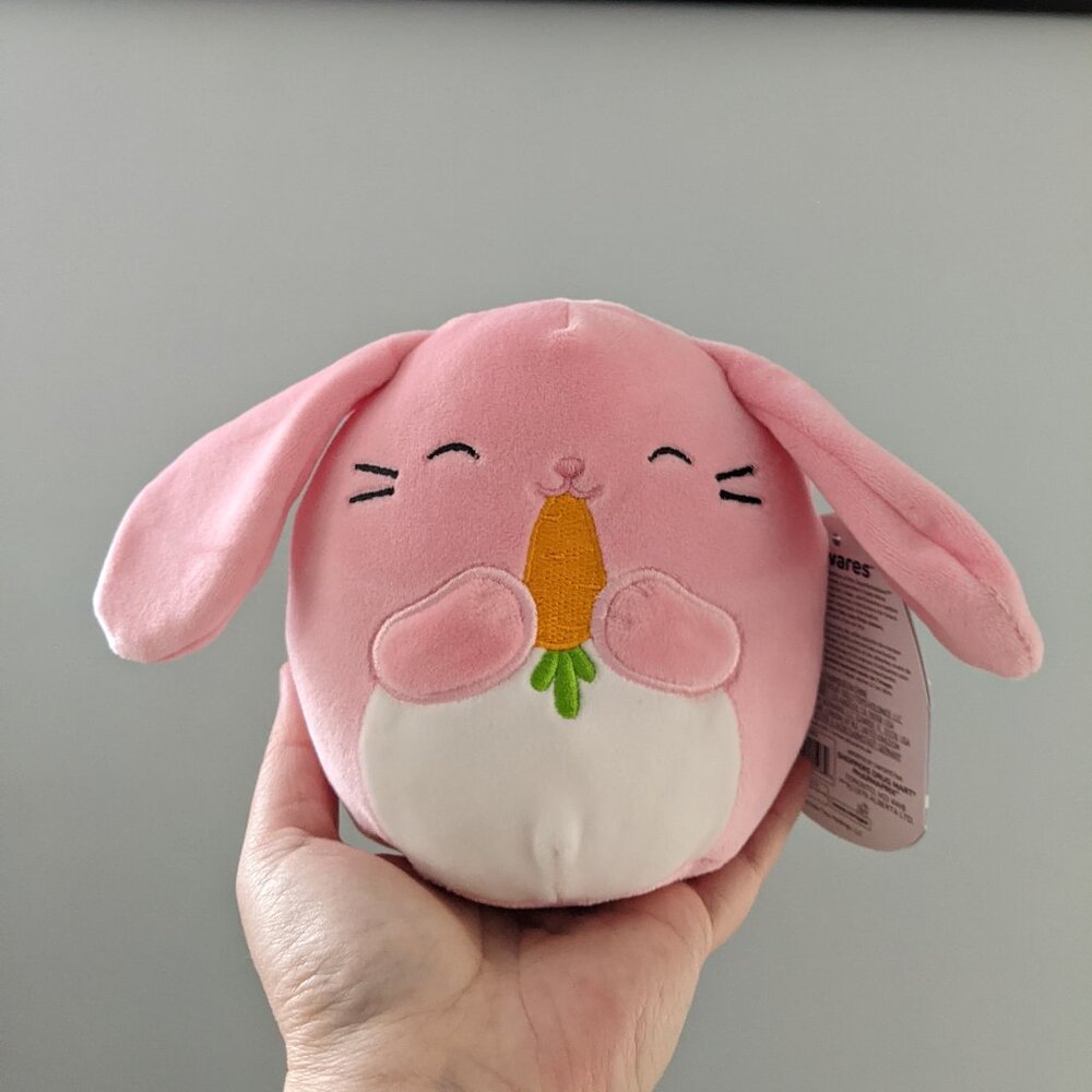 Squishmallow 5" Easter Bop the Pink Bunny